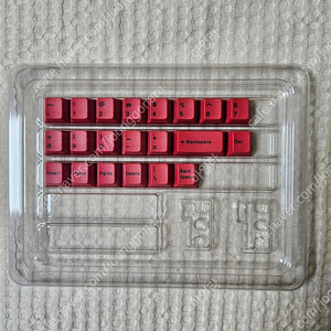 햄승 6R 튤립 화이트 베이스 + R1 Red 포인트 팝니다