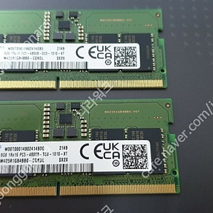 노트북용 램 삼성 8g pc5 ddr5 4800b 8g x2 16g