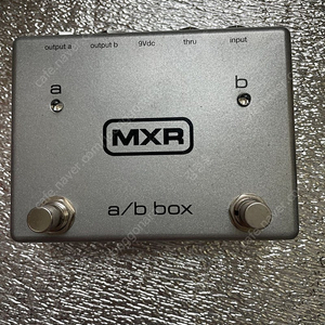 기타 이펙터 MXR A/B box