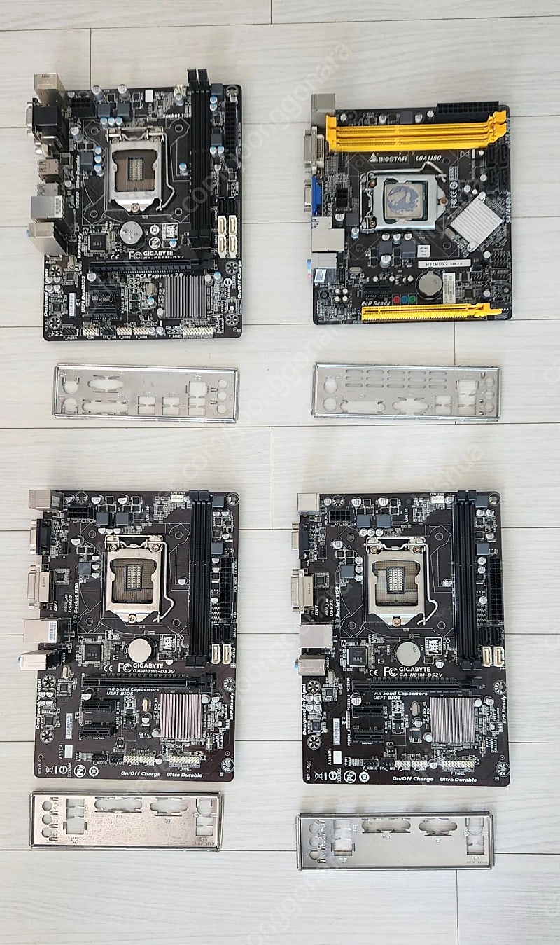 인텔 4세대 메인보드 판매, H81, B85 메인보드 일괄 판매