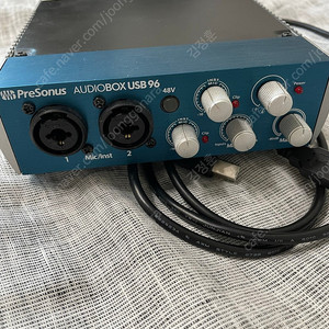 presonus audiobox usb96 오디오 인터페이스