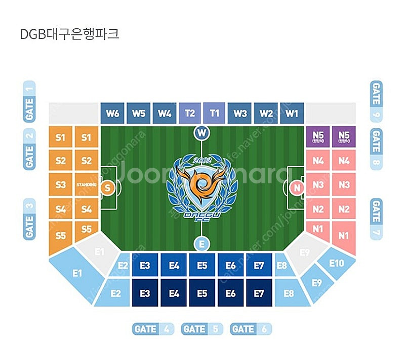6월 22일 대구fc vs 전북현대 4연석--0