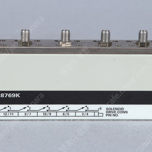 Agilent 8769k 단극 6-스로우 스위치