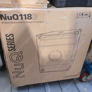 (TURBOSOUND)터보사운드 NuQ118B 18인치 서브우퍼 신품 1조 #200만