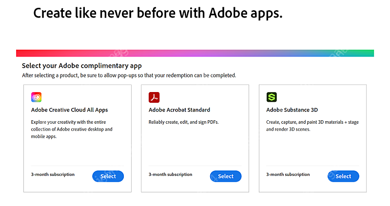 Adobe creative cloud 3개월 구독권 어도비 크리에이티브 클라우드