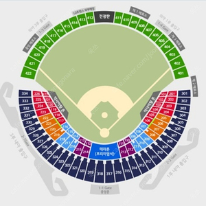 6/26(수) LGvs삼성 1루 레드 102블럭 통로 4연석 양도합니다.