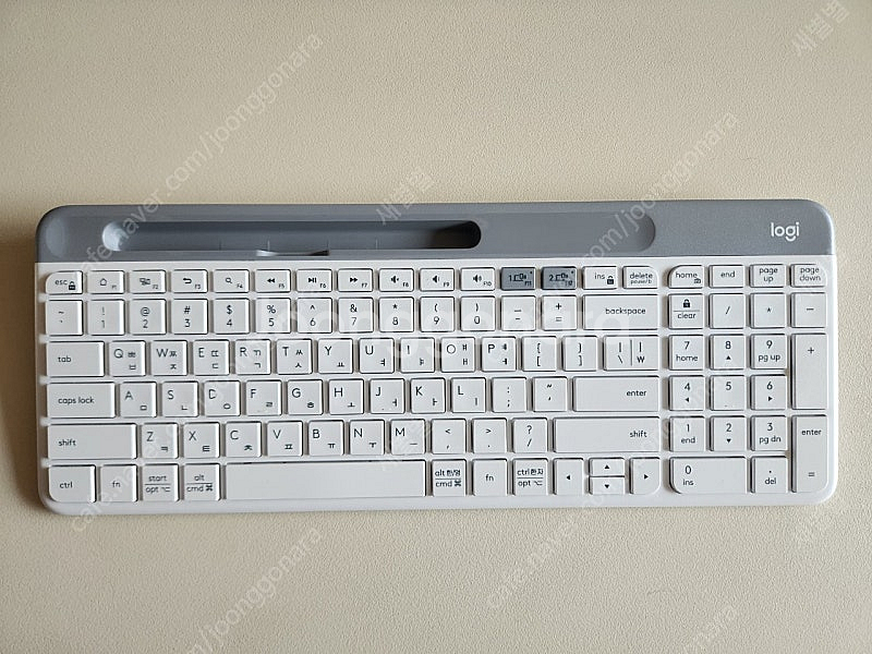 블루투스 무선 키보드 로지텍 K580 화이트--1