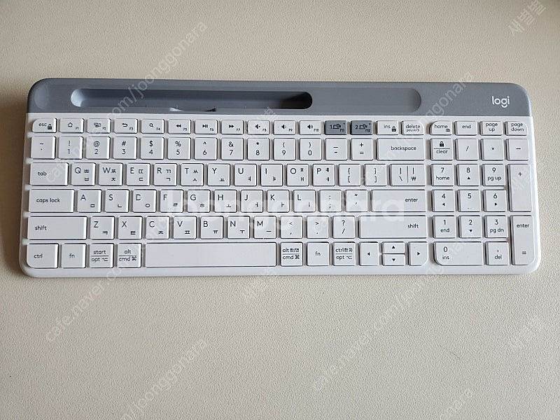 블루투스 무선 키보드 로지텍 K580 화이트--2