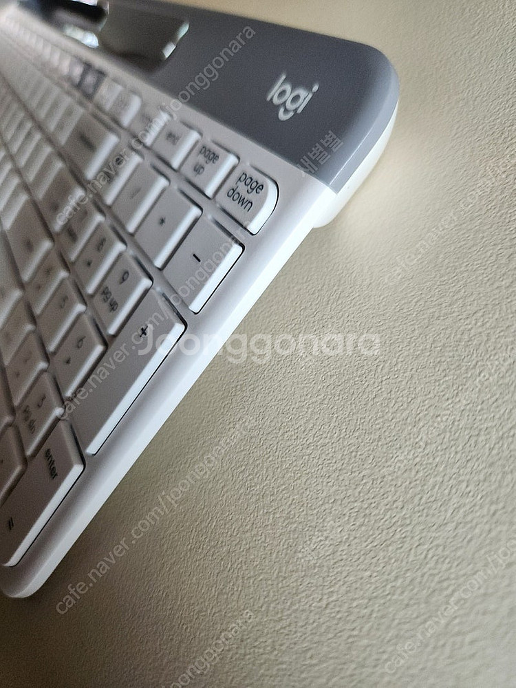 블루투스 무선 키보드 로지텍 K580 화이트--3