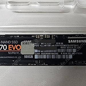 SSD 970 evo 500gb 팝니다