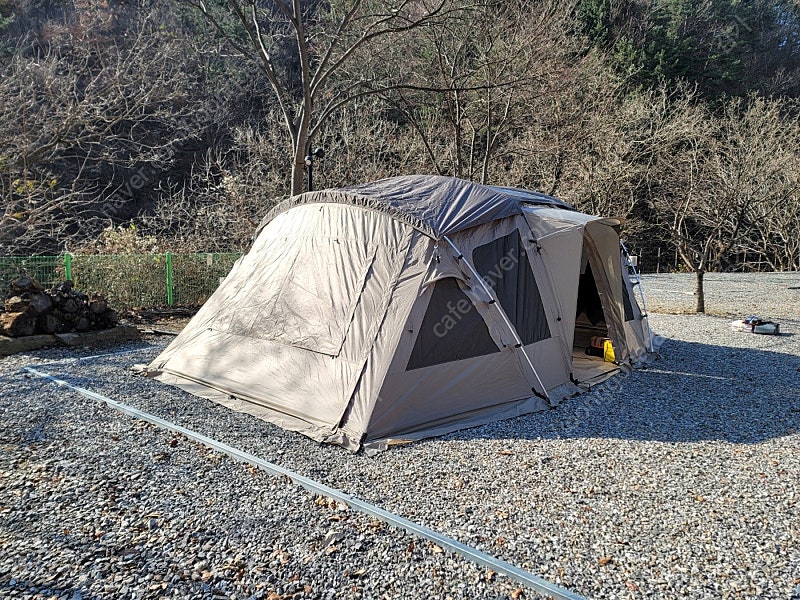 노스피크 아케디아 맥스 리빙쉘 텐트 올리브그레이 (그라운드시트, 우레탄창 포함)