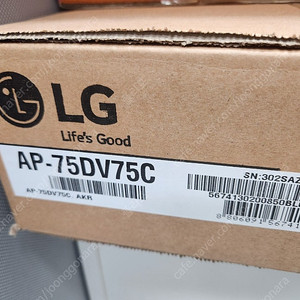 LG TV 스탠드 ap75dv75c