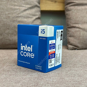 인텔 14세대 i5-14400F 미사용 새제품
