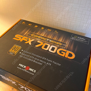 마이크로닉스 sfx gd 700w 80 plus gold 파워서플라이