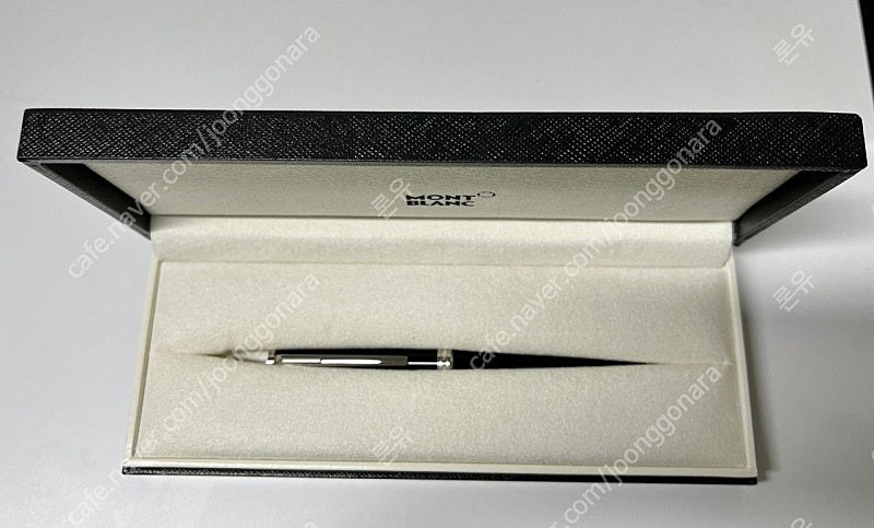 몽블랑 픽스볼펜(114797), 카드지갑(106653) 세트 (무료각인 바우처) 미사용 (롯데카드) 25만원--3