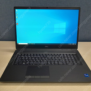 설계용 Dell Precision 7760 i7-11850 17인치(FHD) 64GB RTX A3000 SSD Nvme 1TB 판매 합니다.