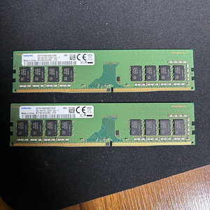 램 ddr4 8gb 2개 일괄 판매합니다