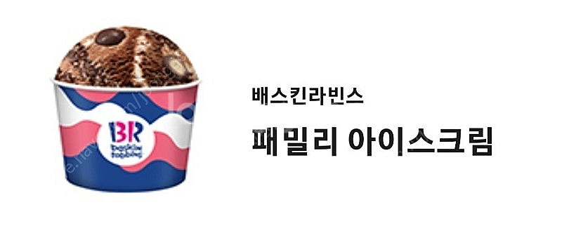 베스킨라빈스 패밀리아이스크림--0