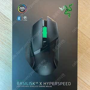 레이저 바실리스크 V3 X Hyperspeed 게이밍 무선 마우스