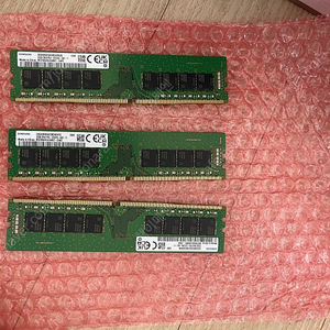 삼성 ram ddr4 32gb (3200mhz) 팝니다.(개당가격, 미사용 새제품 수량 여러개)