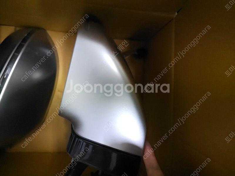 아우디 RS7 정품 매트크롬 알류미늄 사이드미러 풀세트 판매합니다--2