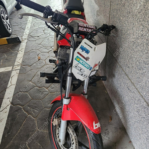 cbr125 쇼바이크 팝니다