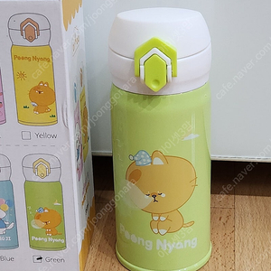 원터치 보온병 2중 진공 스텐 텀블러 350ml