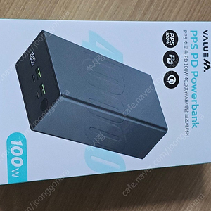 밸류엠 100w 40000mAh 초고속 보조배터리 팝니다