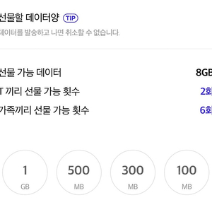 Skt 데이터 1기가 1500원