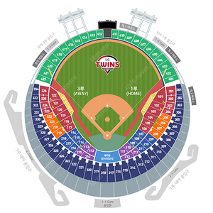 06.22 LG트윈스 KT위즈 3루 오렌지 2연석 양도합니다.