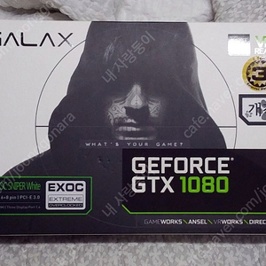 갤럭시 GALAX 지포스 GTX1080 개간지 EXOC D5X 8GB 팝니다.