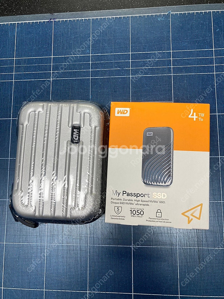 (미개봉) WD 외장SSD 마이패스포트 4TB 그레이--0