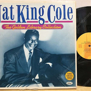 LP ; nat king cole - the golden library collection 냇 킹 콜 엘피 음반 4LP 박스 세트