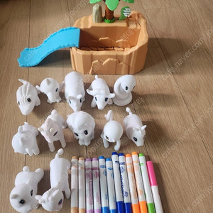 크레욜라 스크리블 스크러비 페큘리어 동물원 색칠놀이 동물칠하기 장난감
