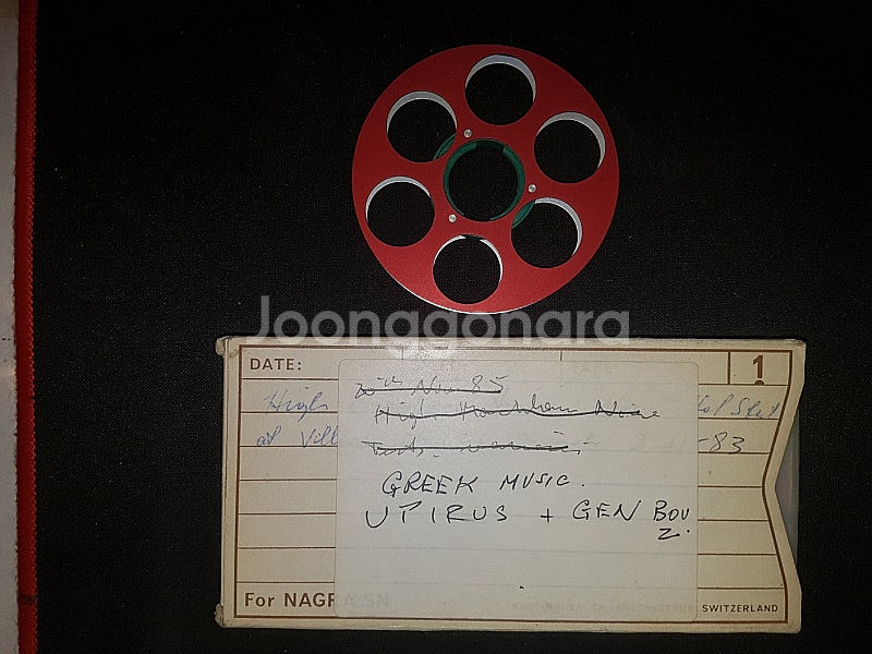 (취미정리) NAGRA 나그라 마이크로 릴테이프--1