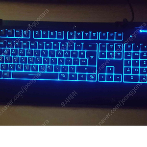 제닉스 STORMX K4 게이밍 게임용 LED 플런저 키보드 만5천원에 팝니다! 작동이상없습니다!