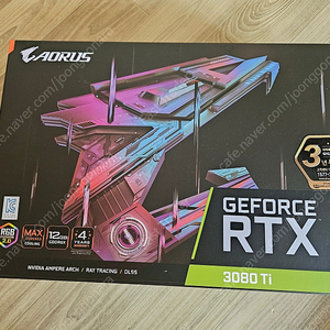 기가바이트 RTX 3080ti Aorous master 어로스 마스터 판매합니다.