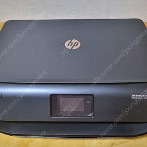 HP 복합기 프린터 Deskjet 4535 검정 새잉크 1개포함 팝니다.