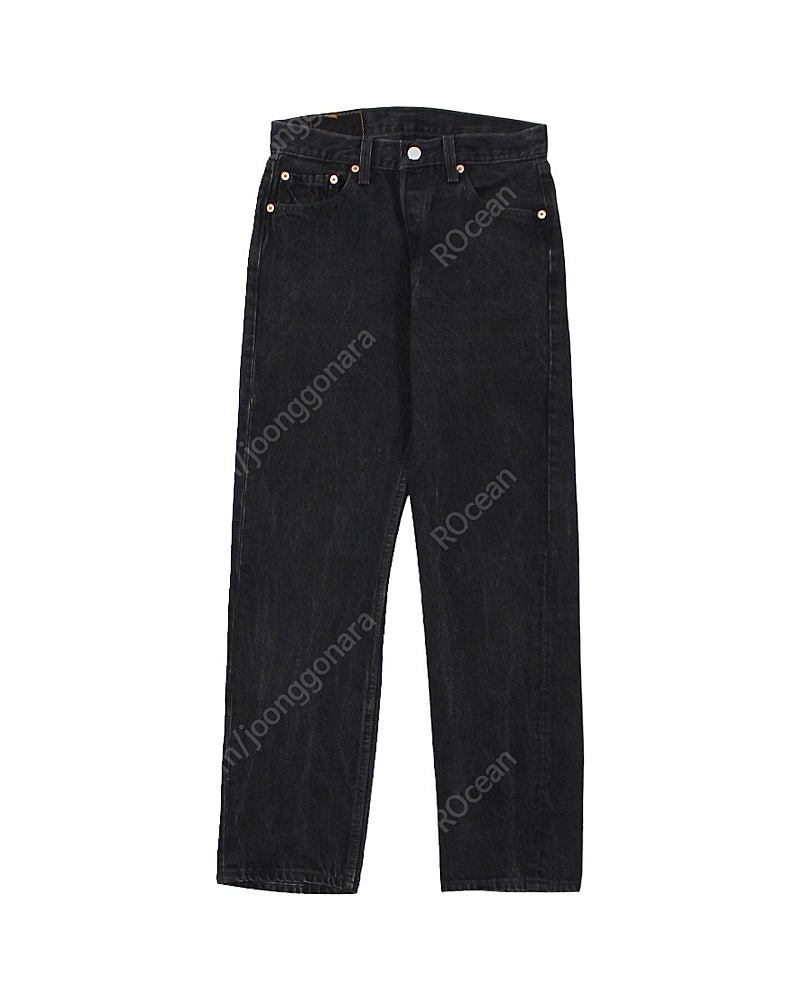 [28] 1996 USA Levis 501-0660 Black Denim Pants For Women (29X28) 리바이스 빈티지 블랙 데님 90년대 미국생산 미제 90s 흑청