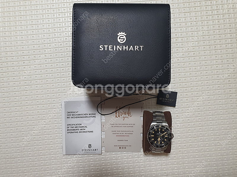 스테인하트 오빈밀 OVM 39MM 오션원 35만원--2