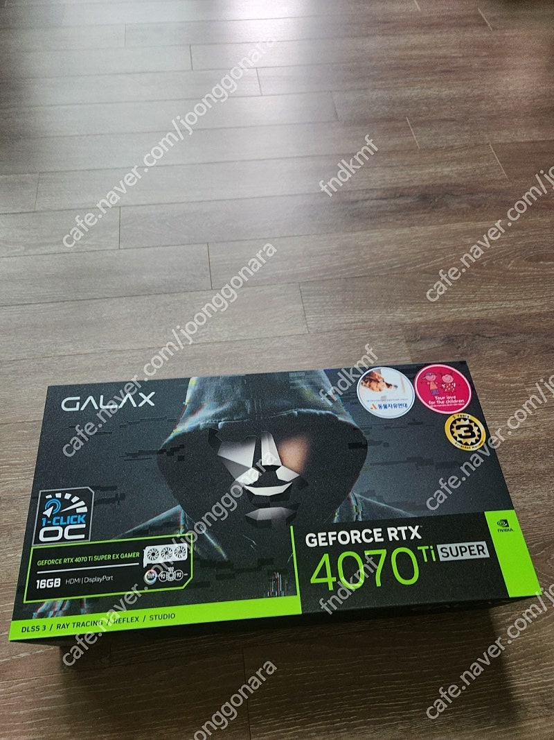 갤럭시 rtx4070ti super ex gamer 16GB 판매합니다