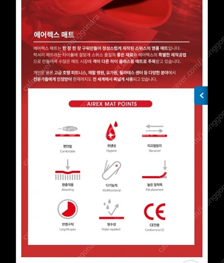 에어렉스 코로넬라 매트--3