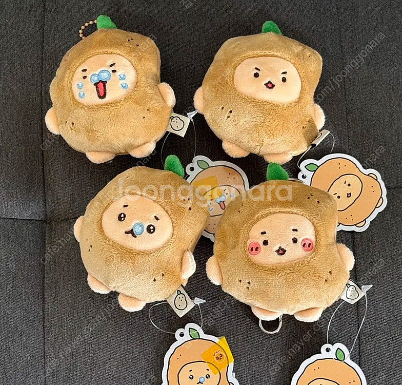 감자 망그러진곰 키링 인형--0