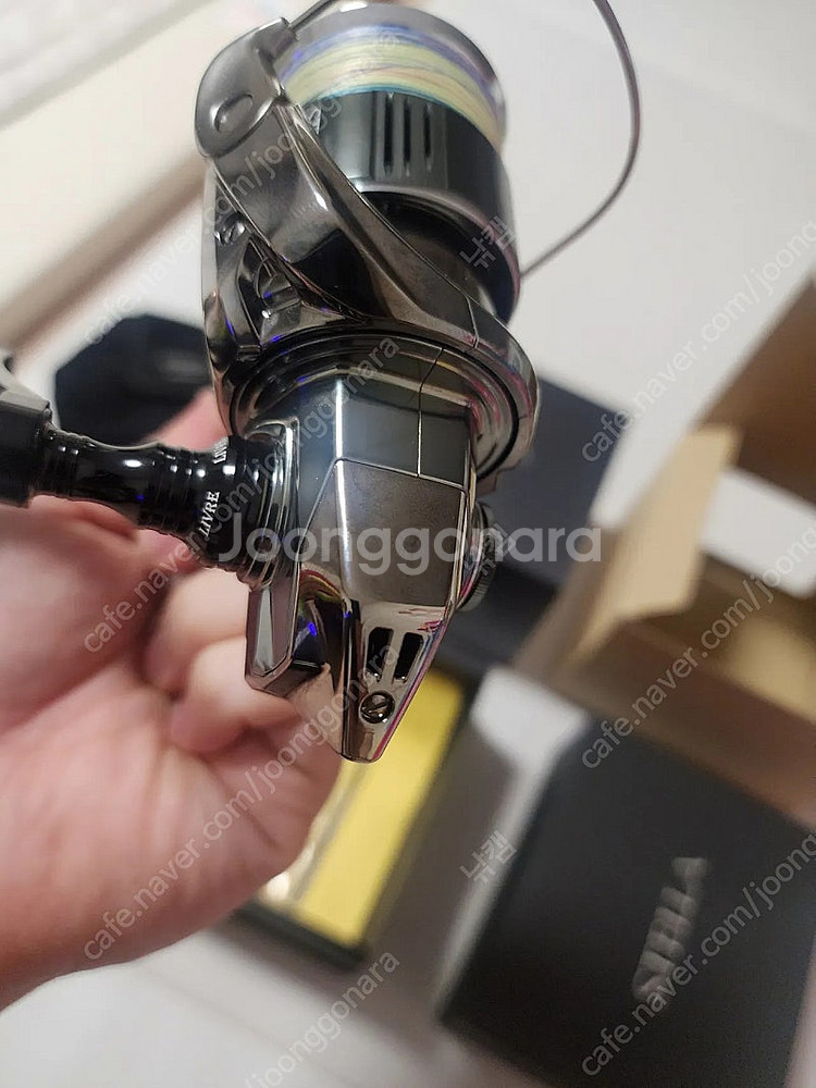 시마노 22스텔라 C3000MHG + 리브레 핸들--4