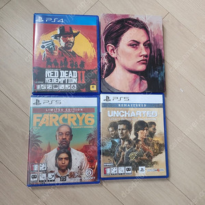 ps5 ps4 게임 라스트오브어스 컴벳7 레드데드리뎀션2 라스트오브어스 파트2 farcry6 언챠티드 리마스트