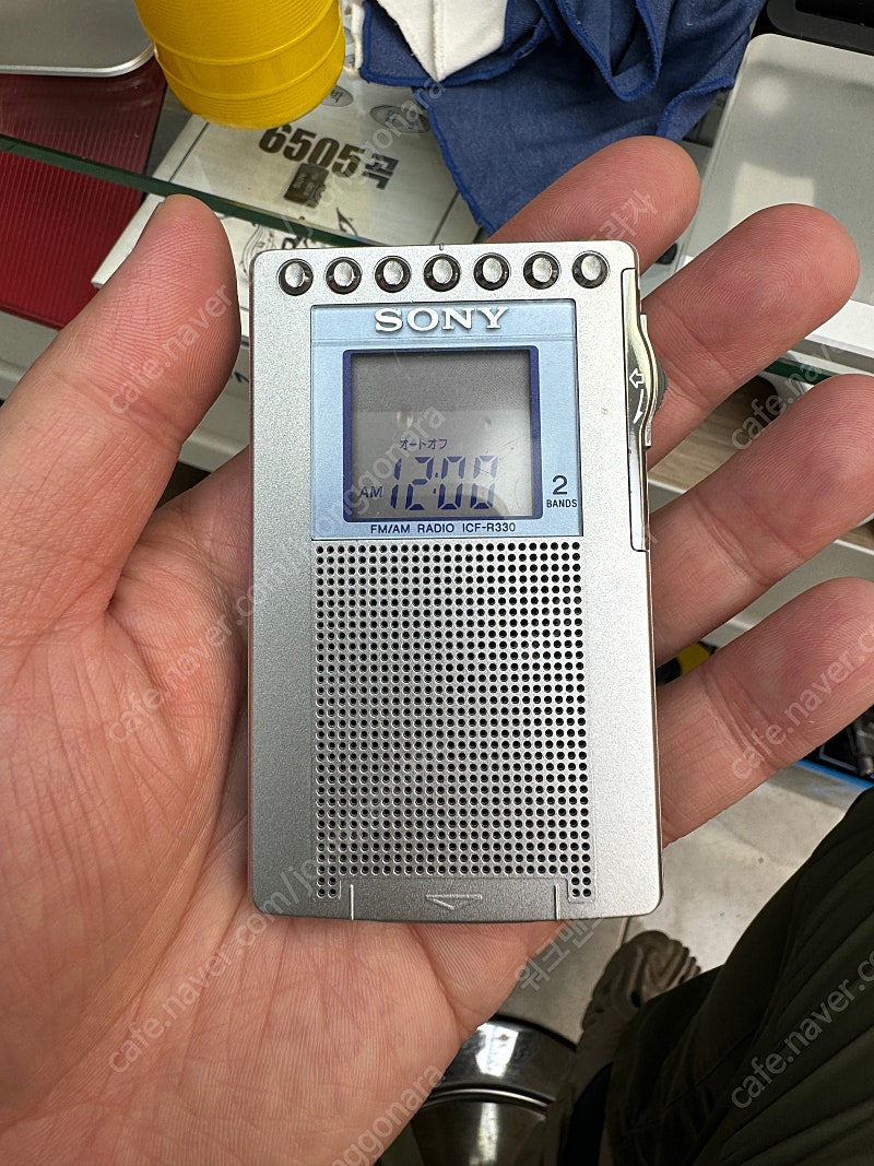 소니 휴대용 라디오 판매합니다 icf-r330