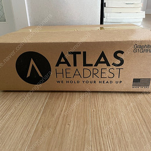 정품 아틀라스 헤드레스트 그라파이트 새제품판매합니다.