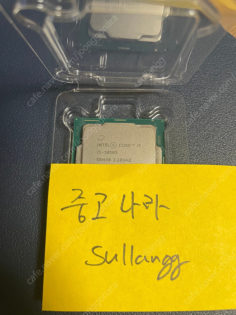 인텔 CPU i5-10505, i7-10700K 판매합니다