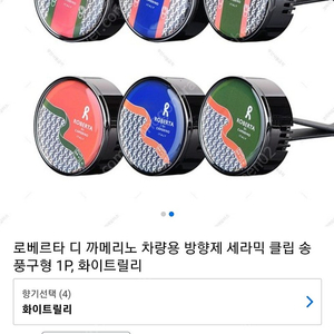 로베르타 디 까메리노 차량용 방향제