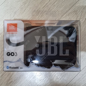 JBL GO3 블루투스 스피커 블랙 미개봉 (택포)